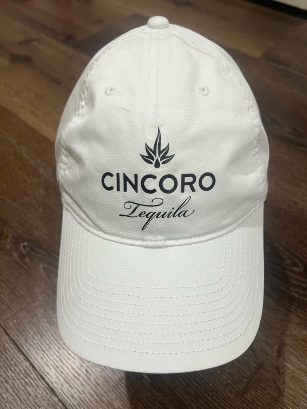 Nike White and Black Dri-Fit Club hat